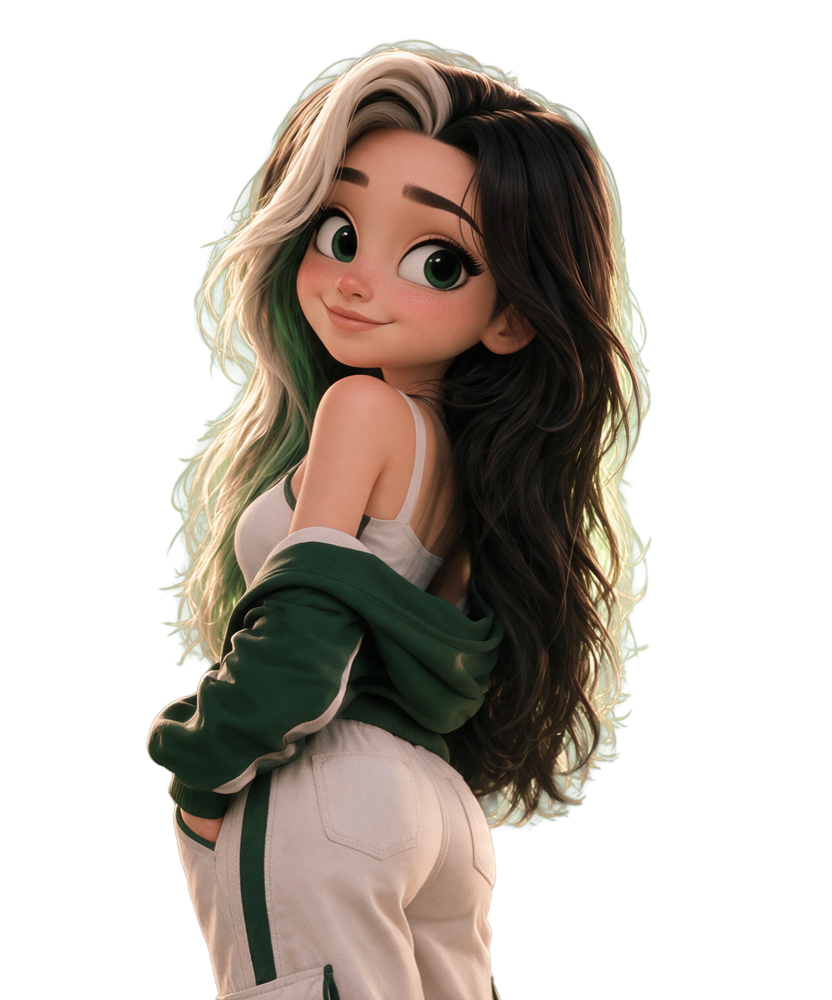 Over the shoulder